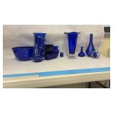 Blue Glassware and Accessories