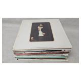 Vintage vinyl records