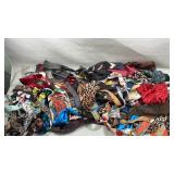 large lot of assorted neckties in various s