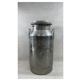 vintage metal milk can