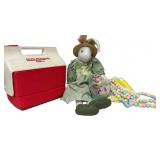 Vintage Igloo Cooler, Easter Greetings Large