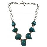 Turquoise statement Ladies Necklace
