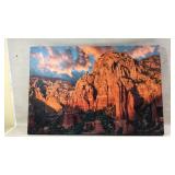 Canvas Wall Print Sedona Canyon Wall