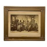 1890ï¿½s Framed Family Portrait Photograph