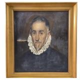 After El Greco "An Elderly Gentleman" (1541-1614)