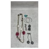 collection of assorted jewelry, including