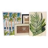 Canvas Wall Art Print, BEACH Wall Art, 3 Picture