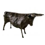 Large After Picasso Bronze Bull Sculpture