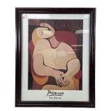 Pablo Picasso "The Dream" Framed Print On Paper
