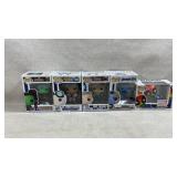 collection of Funko Pop! vinyl figures