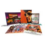 7 Collectible Tin Signs ELVIS, The Who, Wizard