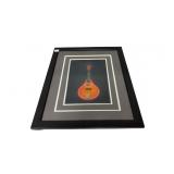 12.5x15.5 Shadow box with Miniature Mandolin