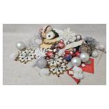 Vintage Glass Ornaments,Christmas Home Decor