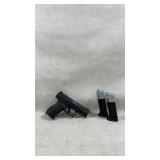 Umarex T4E CO2 Blowback Walther PPQ Black .43 c