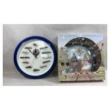 Lionel Locomotive Legends II sound wall clock