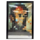 Salvador Dali "Lincoln in Dalivision" Lithograph