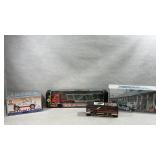 collection of vintage-style die-cast toy v