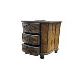 Rattan Bamboo Nightstand