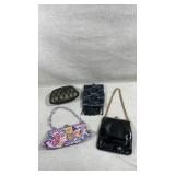 collection of vintage-style beaded and sequined