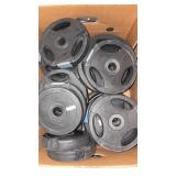 60+ lbs in Vinyl Weights 5lbs and 2.5lb weights