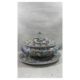 vintage Ceramica Conimbriga hand-painted