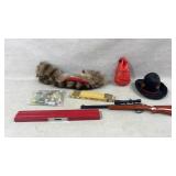 Rifle lighter, marbles and more