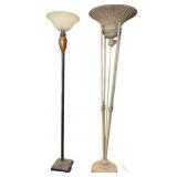 2 Elegant Floor Lamps