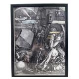 Albrecht Dï¿½rer " Melencolia I" Framed Print
