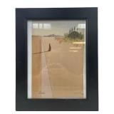 Salvador Dali "The Delightful Mount" Framed Print