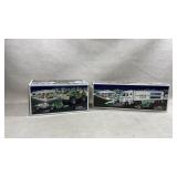 2003 Hess Toy Truck and Racecars set, 2007 Hess
