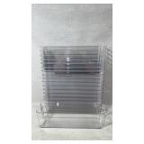 Clear Plastic Storage Bins with Handles