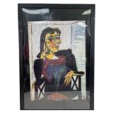 Pablo Picasso "Portrait of Dora Maar" Framed Print