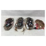 Native American wall plaques and water bottle