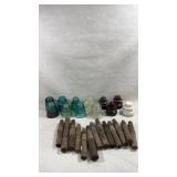 collection of vintage telegraph and telephone