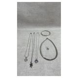 Collection of 925/sterling silver jewelry