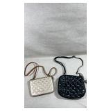 Jessica Simpson black quilted crossbody bag with