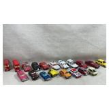 Large collection of corgi vintage diecast toy cars