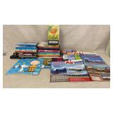 Magazines, Books, coloring books