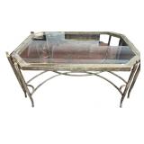 Modern Antiqued Coffee /Occasional table