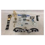 Jewelry, Broken watch, Necklaces, 4" porcelain