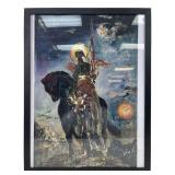 The Parca and the Angel of Death by Gustave Moreau