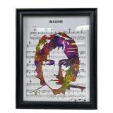 Andy Warhol "John Lennon Art Print On Paper