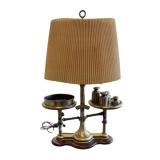 Mid century Knob Creek Brass Balance Scale Table