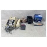 Vintage home phone, cds and more