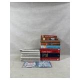 Books, computer manuals and cds