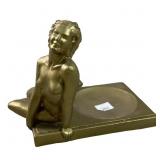 Art Deco-style Nude Lady Ash Tray