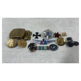 Military Insignias, Pins, and Badges
