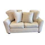 Style Line Furniture Cream Love Seat