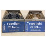 2 Rope lights, 25ft each