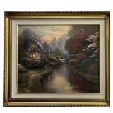 Signed Thomas KinKade "Places In The Heart I"